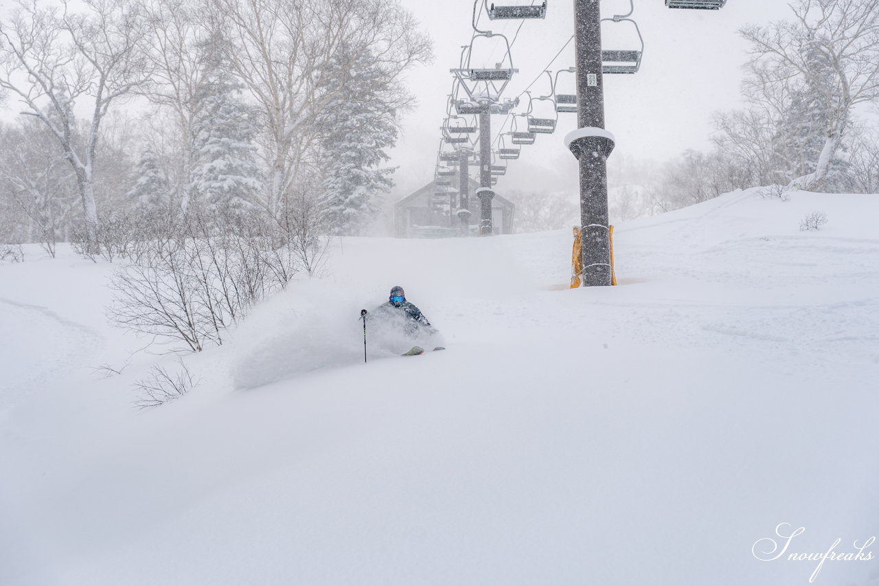 大雪山層雲峡・黒岳ロープウェイスキー場｜極上のふわっふわ粉雪が、たっぷり♪厳冬期を迎えた黒岳のパウダーは、レベルが違います☆